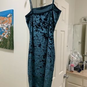 Velvet Mini Dress